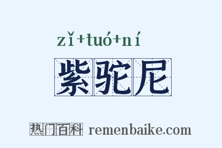 紫驼尼是什么意思的图片